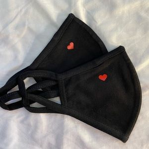 Heart face mask